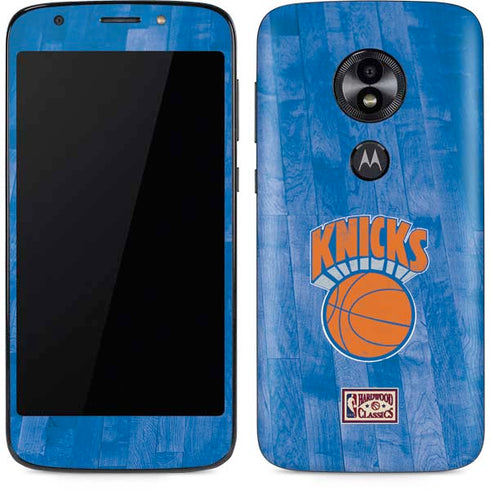 NBA New York Knicks Hardwood Classics Moto E5 Play Skin