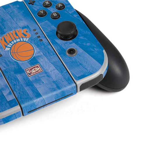 NBA New York Knicks Hardwood Classics Nintendo Switch OLED (2021) Skin