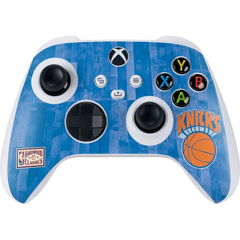 NBA New York Knicks Hardwood Classics Xbox Series S Controller Skin