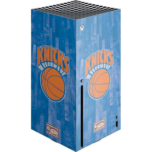 NBA New York Knicks Hardwood Classics Xbox Series X Console Skin