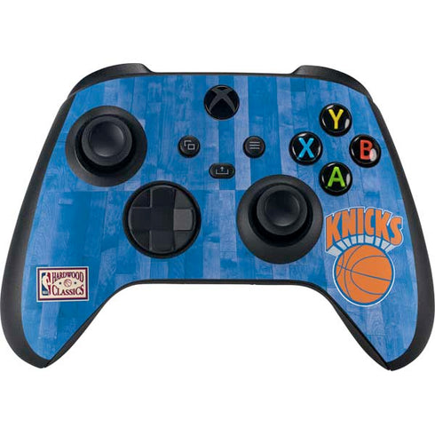 NBA New York Knicks Hardwood Classics Xbox Series X Controller Skin