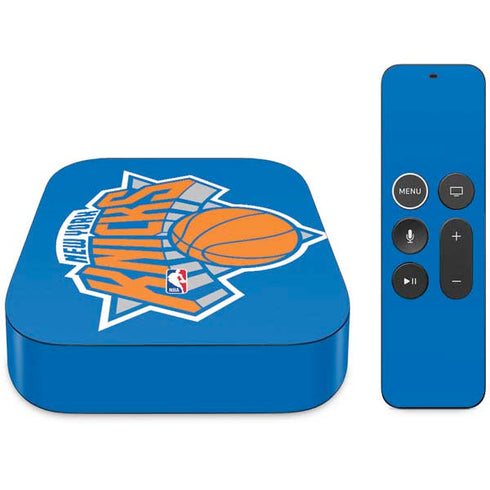 NBA New York Knicks Large Logo Apple TV Skin