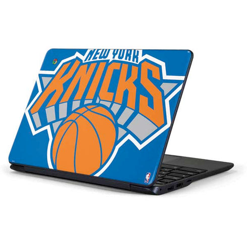 NBA New York Knicks Large Logo Samsung Chromebook Skin