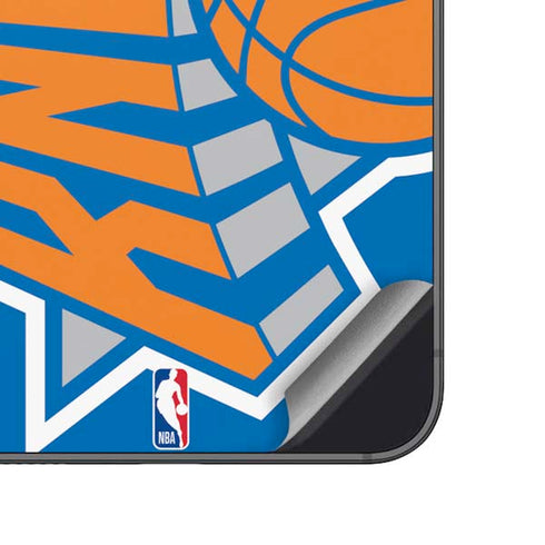NBA New York Knicks Large Logo Galaxy A14 5G Skin