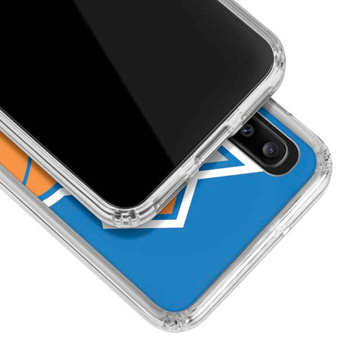 NBA New York Knicks Large Logo Galaxy A30 Clear Case