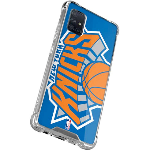 NBA New York Knicks Large Logo Galaxy A51 5G Clear Case