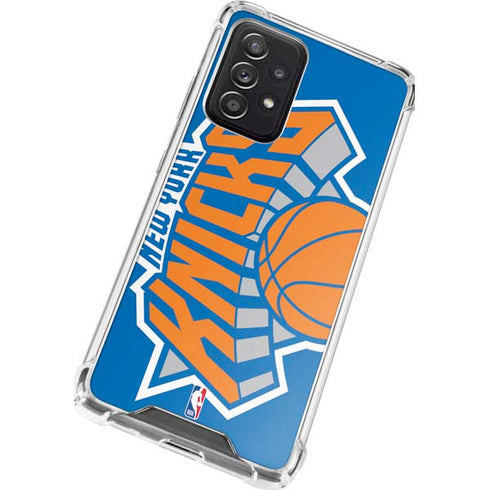 NBA New York Knicks Large Logo Galaxy A52 5G Clear Case