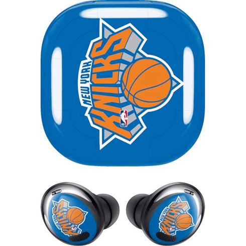 NBA New York Knicks Large Logo Galaxy Buds Pro Skin