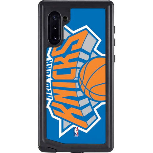 NBA New York Knicks Large Logo Galaxy Note 10 Waterproof Case
