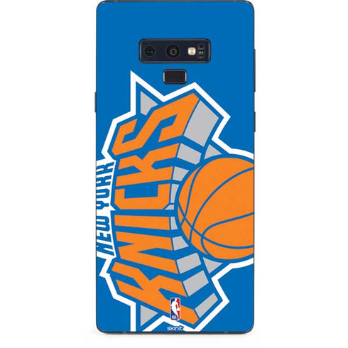 NBA New York Knicks Large Logo Galaxy Note 9 Skin