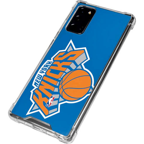 NBA New York Knicks Large Logo Galaxy Note20 5G Clear Case
