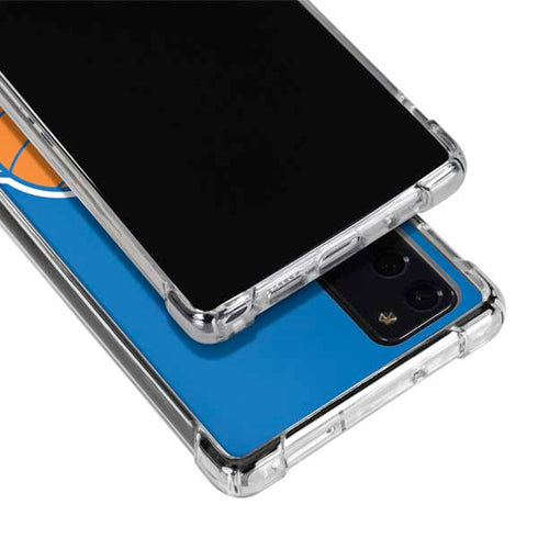 NBA New York Knicks Large Logo Galaxy Note20 5G Clear Case