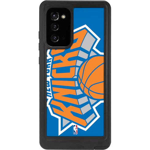 NBA New York Knicks Large Logo Galaxy Note20 5G Waterproof Case