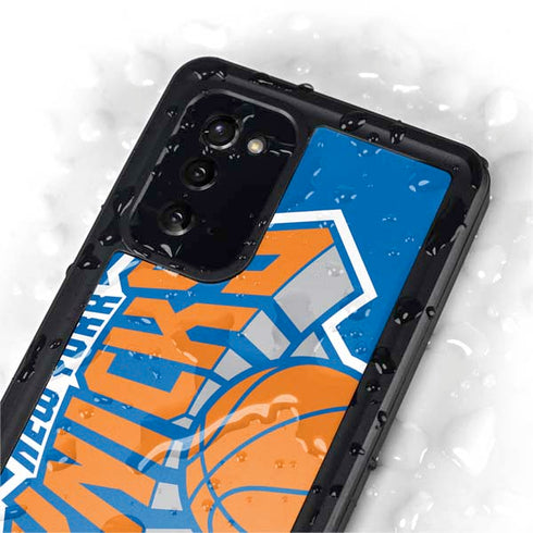NBA New York Knicks Large Logo Galaxy Note20 5G Waterproof Case