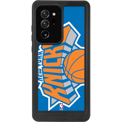 NBA New York Knicks Large Logo Galaxy Note20 Ultra 5G Waterproof Case
