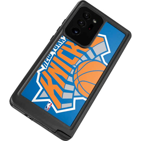 NBA New York Knicks Large Logo Galaxy Note20 Ultra 5G Waterproof Case