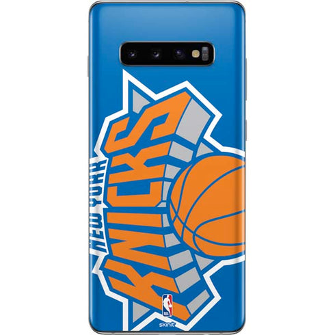 NBA New York Knicks Large Logo Galaxy S10 Plus Skin