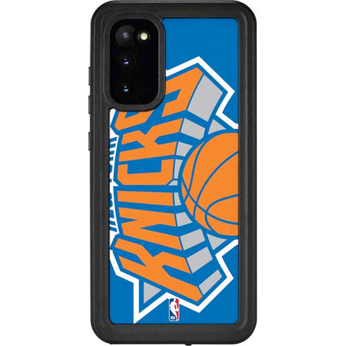 NBA New York Knicks Large Logo Galaxy S20 Waterproof Case