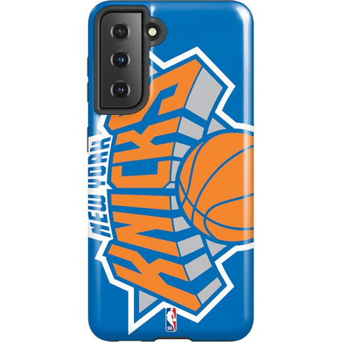 NBA New York Knicks Large Logo Galaxy S21 5G Pro Case