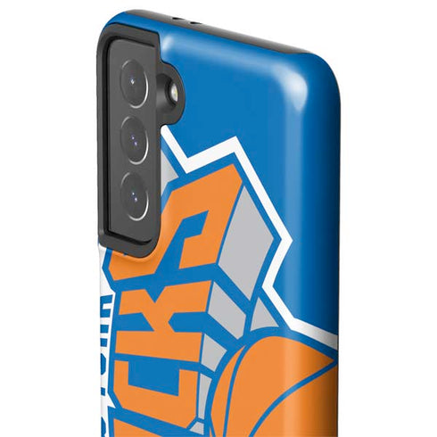 NBA New York Knicks Large Logo Galaxy S21 5G Pro Case