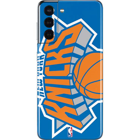 NBA New York Knicks Large Logo Galaxy S21 5G Skin