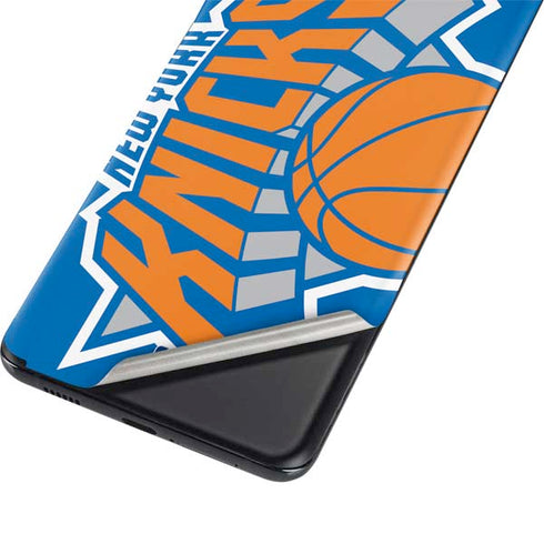 NBA New York Knicks Large Logo Galaxy S21 5G Skin