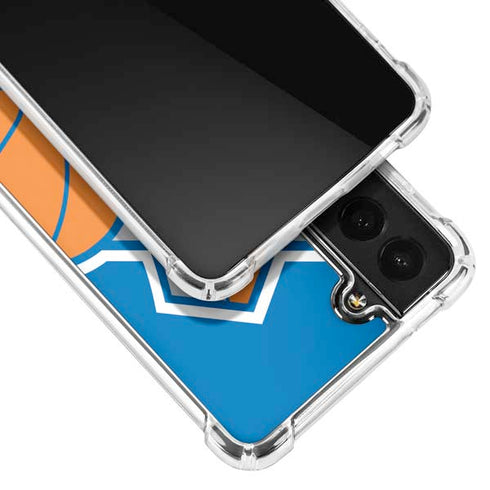 NBA New York Knicks Large Logo Galaxy S21 Plus 5G Clear Case