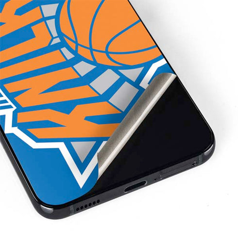 NBA New York Knicks Large Logo Galaxy S22 Plus Skin