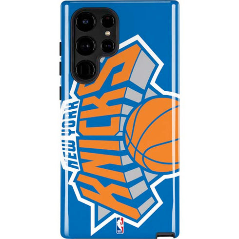 NBA New York Knicks Large Logo Galaxy S22 Ultra Pro Case