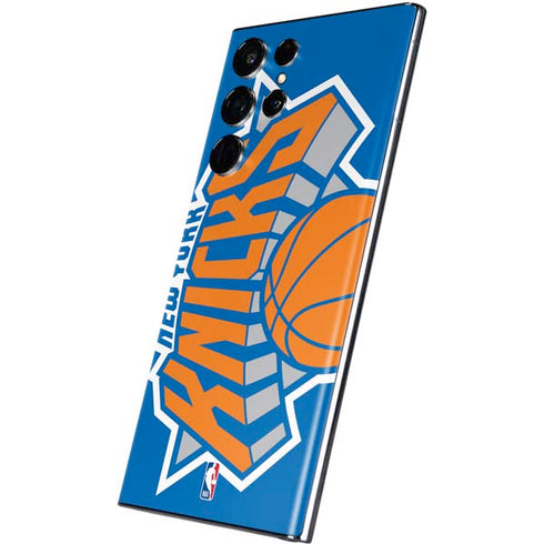 NBA New York Knicks Large Logo Galaxy S22 Ultra Skin
