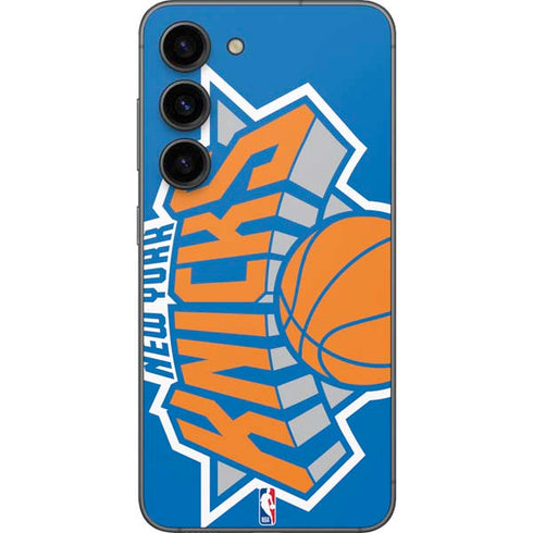 NBA New York Knicks Large Logo Galaxy S23 Skin