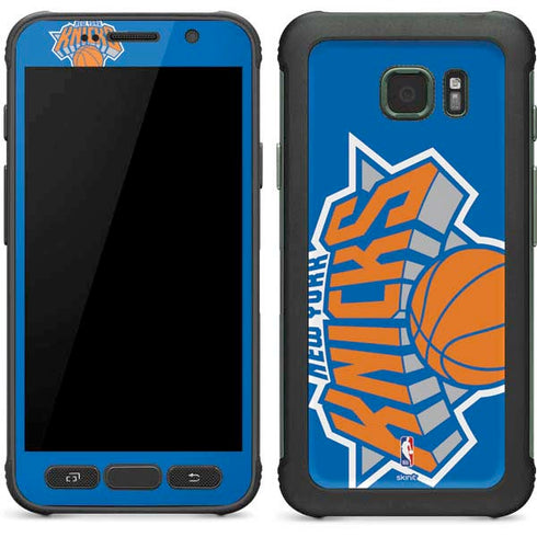 NBA New York Knicks Large Logo Galaxy S7 Active Skin