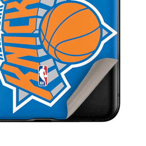 NBA New York Knicks Large Logo Galaxy Z Flip Skin