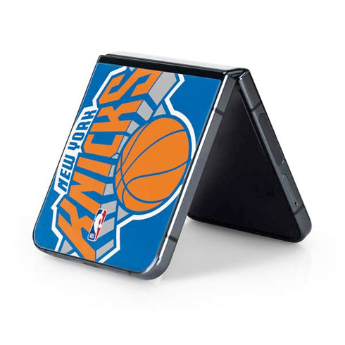 NBA New York Knicks Large Logo Galaxy Z Flip5 5G Skin