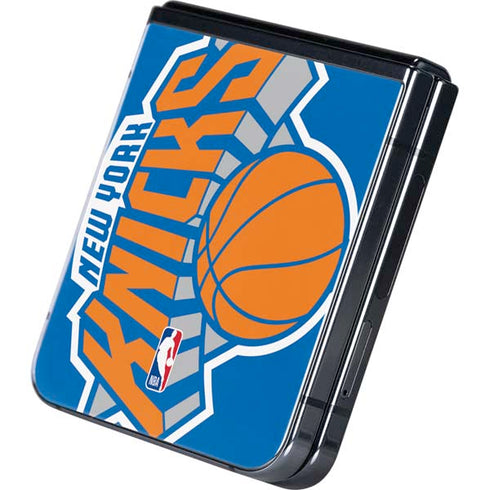 NBA New York Knicks Large Logo Galaxy Z Flip5 5G Skin