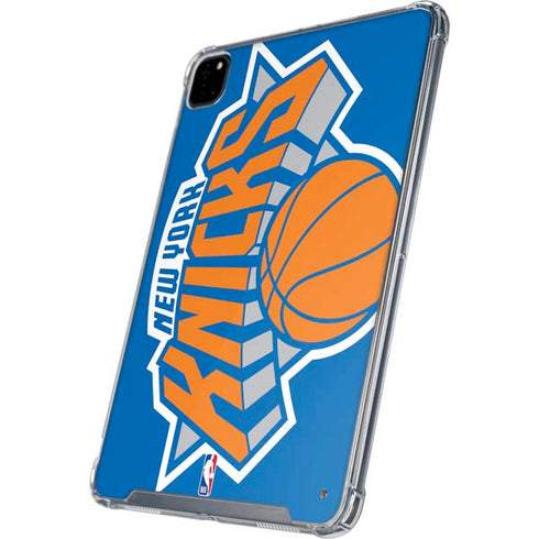 NBA New York Knicks Large Logo iPad Pro 12.9in (2020) Clear Case