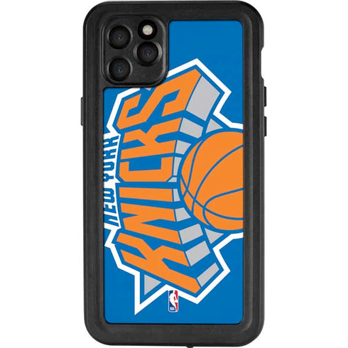 NBA New York Knicks Large Logo iPhone 11 Pro Max Waterproof Case