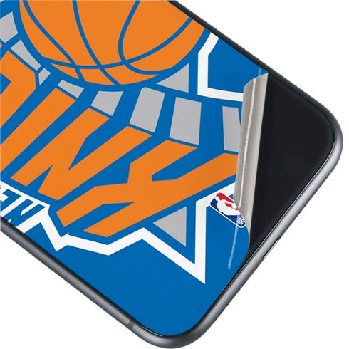 NBA New York Knicks Large Logo iPhone 11 Skin