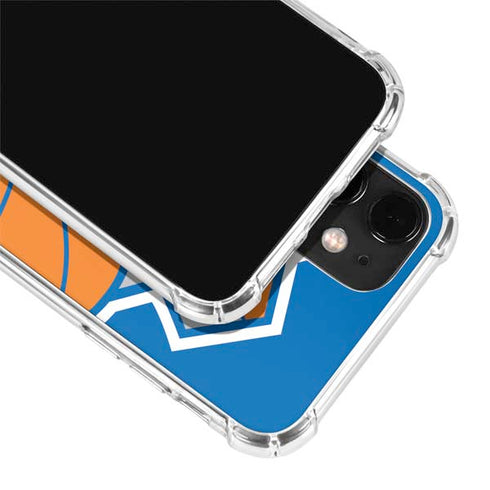 NBA New York Knicks Large Logo iPhone 12 Mini Clear Case
