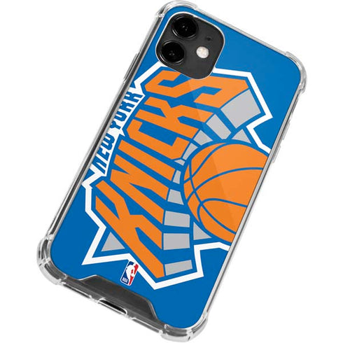 NBA New York Knicks Large Logo iPhone 12 Mini Clear Case