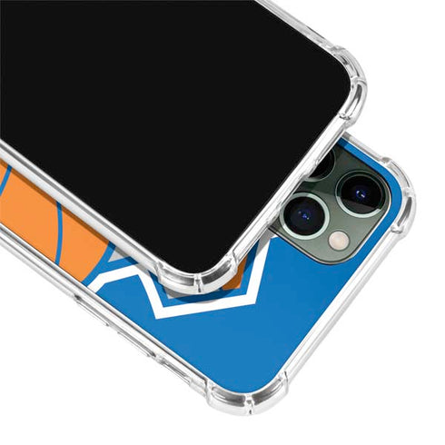 NBA New York Knicks Large Logo iPhone 12 Pro Clear Case