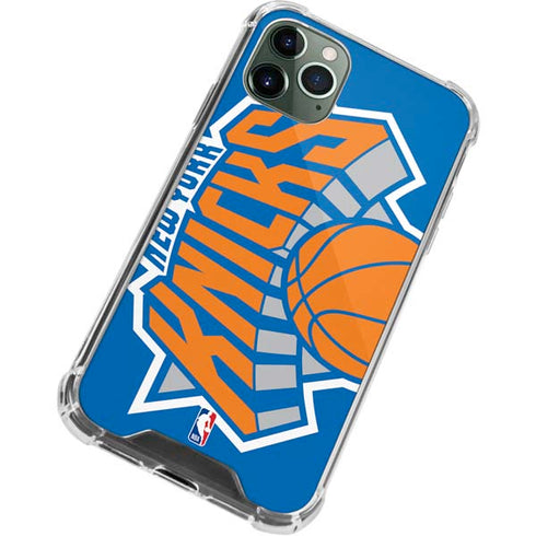 NBA New York Knicks Large Logo iPhone 12 Pro Clear Case