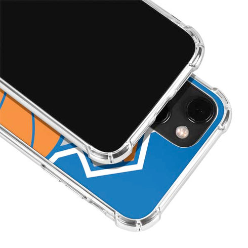 NBA New York Knicks Large Logo iPhone 13 Clear Case