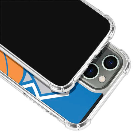 NBA New York Knicks Large Logo iPhone 13 Pro Clear Case