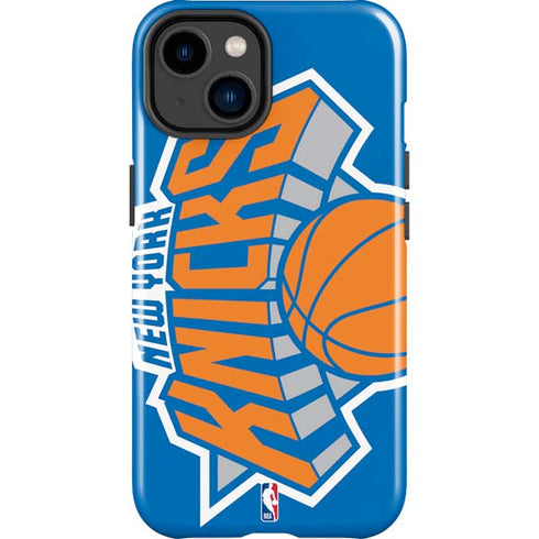 NBA New York Knicks Large Logo iPhone 14 Plus Impact Case