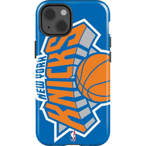 NBA New York Knicks Large Logo iPhone 15 Impact Case