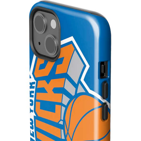 NBA New York Knicks Large Logo iPhone 15 Impact Case