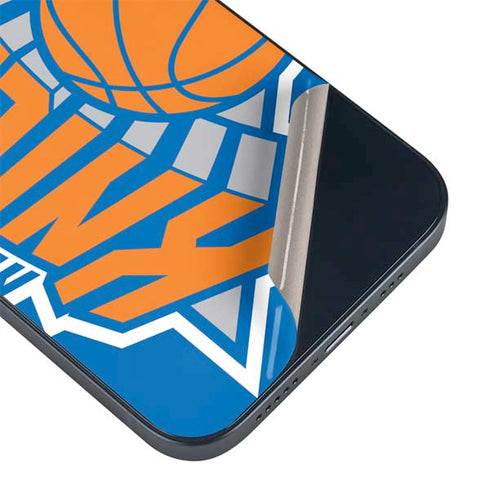 NBA New York Knicks Large Logo iPhone 15 Plus Skin