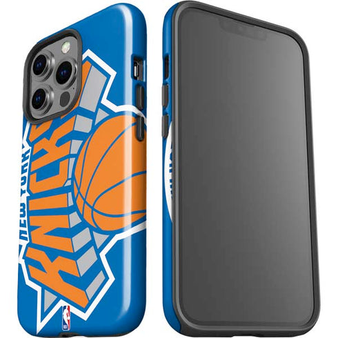 NBA New York Knicks Large Logo iPhone 15 Pro Impact Case