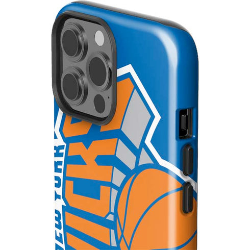 NBA New York Knicks Large Logo iPhone 15 Pro Max Impact Case